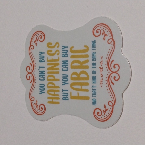 $2 Add-on Decal Sticker Moda Fabrics - Picture 1 of 2